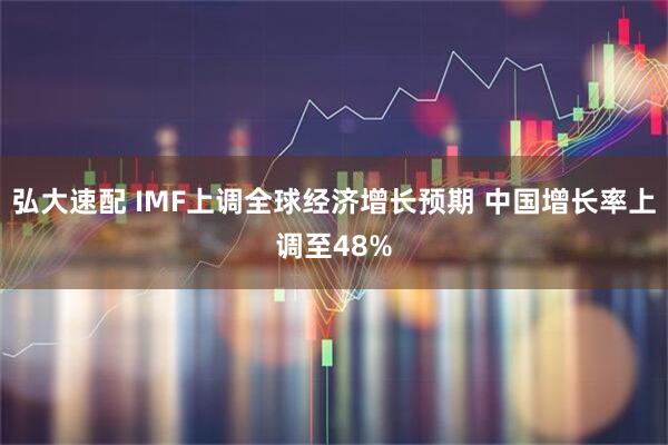 弘大速配 IMF上调全球经济增长预期 中国增长率上调至48%