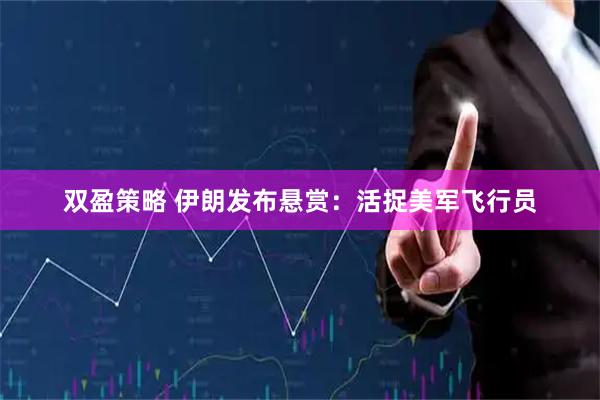 双盈策略 伊朗发布悬赏：活捉美军飞行员